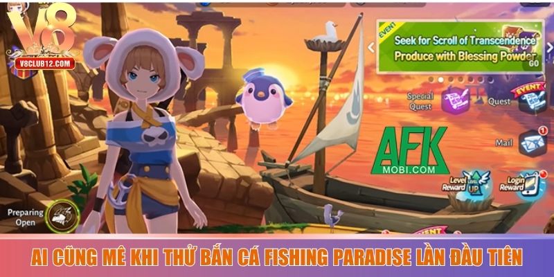 Ai cũng mê khi thử bắn cá Fishing Paradise lần đầu tiên