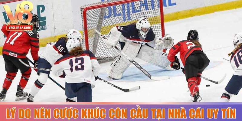 Lý do nên cược khúc côn cầu tại nhà cái uy tín