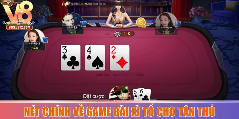Nét chính về game bài xì tố cho tân thủ