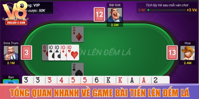 Sơ lược về tựa game bài Tiến lên đếm lá